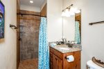 Guest bath with walk in shower 
